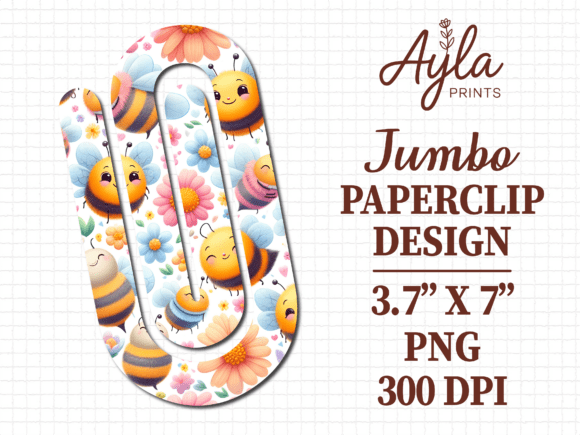Bumble Bee Honeycomb Jumbo Paperclip: The Sweetest Upgrade for Your Workspace