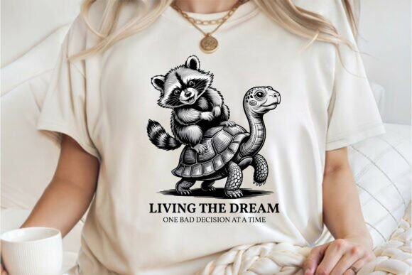 Chaotic Ride Raccoon Tortoise Shirt PNG: The Ultimate Design for Creative Projects