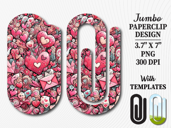 Pink Love Letter Collage Jumbo Paperclip: A Creative Revolution for Personalized Gifts and Organizational Tools