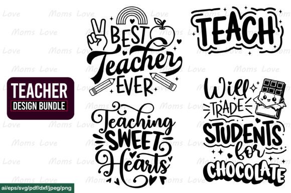 Teacher, Teaching Valentine Svg, Png: A Versatile Bundle for School Spirit and Teacher Appreciation