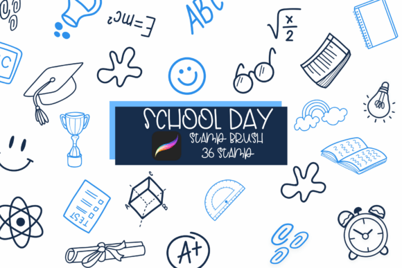 Unlocking Classroom Creativity with the School Day Procreate Stamp